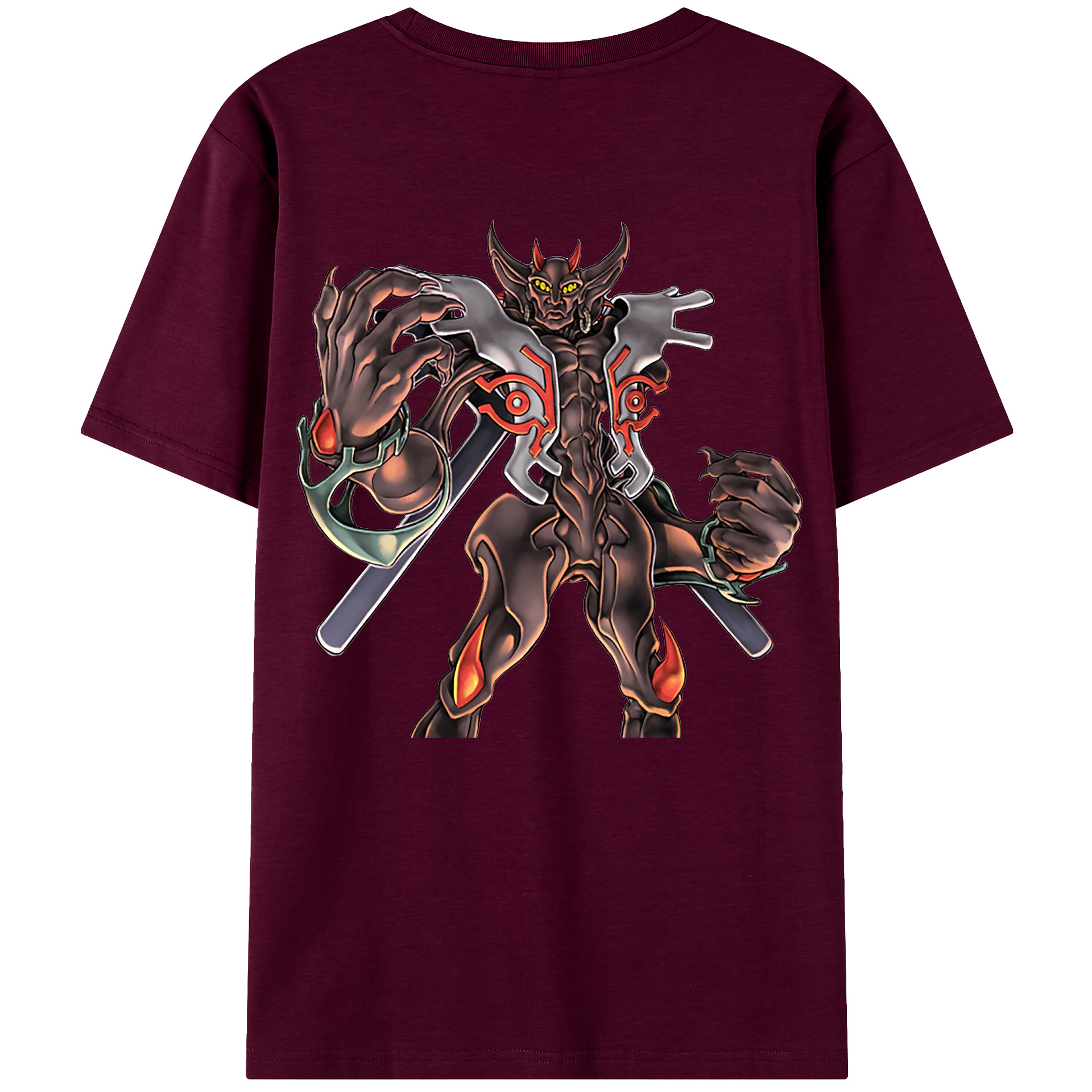 （画像用） 遊☆戯☆王 Yu-Gi-Oh! レディース半袖Tシャツ(バックプリント)